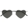 Yves Saint Laurent - New Wave SL 301 Loulou Sunglasses - Silver - Saint Laurent Eyewear - Avvenice