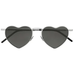 Yves Saint Laurent - New Wave SL 301 Loulou Sunglasses - Silver - Saint Laurent Eyewear - Avvenice