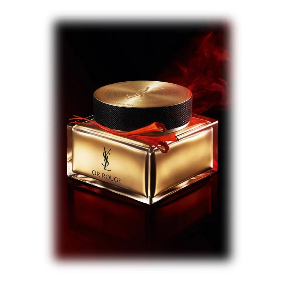Yves Saint Laurent - Or Rouge Crème Regard - Accelerate The Renewal of Delicate Skin in and Around your Eye Area - Luxury - Avvenice