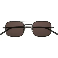 Yves Saint Laurent - Rectangular SL 331 Sunglasses - Black Brown - Saint Laurent Eyewear - Avvenice