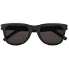 Yves Saint Laurent - Rectangular SL 51 Sunglasses New Slim - Black - Sunglasses - Saint Laurent Eyewear - Avvenice