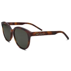 Yves Saint Laurent - Round SL 317 Sunglasses - Havana - Saint Laurent Eyewear - Avvenice