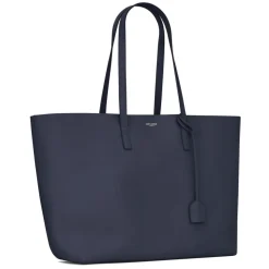 Yves Saint Laurent - Shopping Saint Laurent leather - Navy - Saint Laurent Exclusive Collection - Avvenice