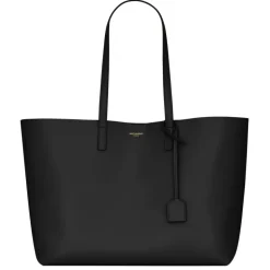 Yves Saint Laurent - Shopping Saint Laurent leather - Black - Saint Laurent Exclusive Collection - Avvenice