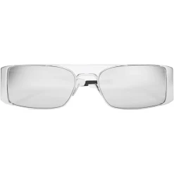 Yves Saint Laurent - SL 366 Lenny Sunglasses - Oxidized Silver - Sunglasses - Saint Laurent Eyewear - Avvenice