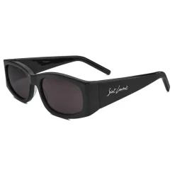 Yves Saint Laurent - Square SL 329 Sunglasses - Signature Black - Saint Laurent Eyewear - Avvenice