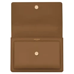 Yves Saint Laurent - Sunset Medium in Smooth Leather - Fox - Saint Laurent Exclusive Collection - Avvenice