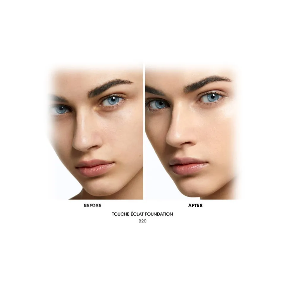 Yves Saint Laurent - Touche Éclat Foundation - Buildable Coverage with Micro-circulation for a Luminous Glow - Luxury - Avvenice
