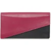 Yves Saint Laurent Vintage - Leather Clutch Bag - Red Black - Leather Handbag - Luxury High Quality - Avvenice