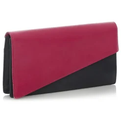 Yves Saint Laurent Vintage - Leather Clutch Bag - Red Black - Leather Handbag - Luxury High Quality - Avvenice
