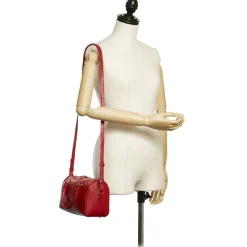 Yves Saint Laurent Vintage - Classic Baby Duffle Bag - Red - Leather Handbag - Luxury High Quality - Avvenice
