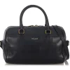 Yves Saint Laurent Vintage - Classic Baby Duffle Leather Satchel - Black - Leather Handbag - Luxury High Quality - Avvenice