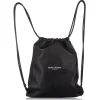 Yves Saint Laurent Vintage - Teddy Drawstring Leather Backpack - Black - Leather Backpack - Luxury High Quality - Avvenice