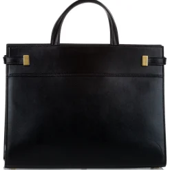 Yves Saint Laurent Vintage - Manhattan Leather Tote - Black - Leather Handbag - Luxury High Quality - Avvenice