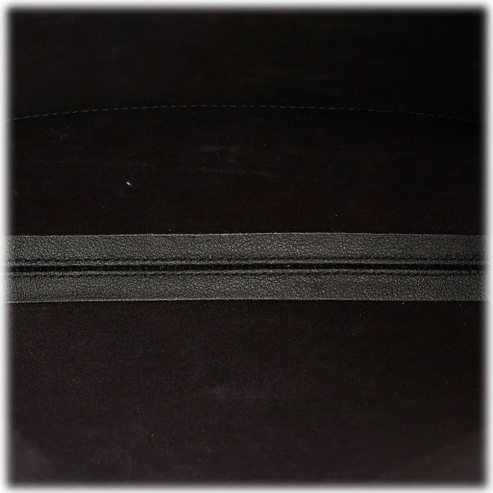 Yves Saint Laurent Vintage - Calf Leather Crossbody Bag - Black - Leather Handbag - Luxury High Quality - Avvenice