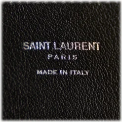 Yves Saint Laurent Vintage - Calf Leather Crossbody Bag - Black - Leather Handbag - Luxury High Quality - Avvenice