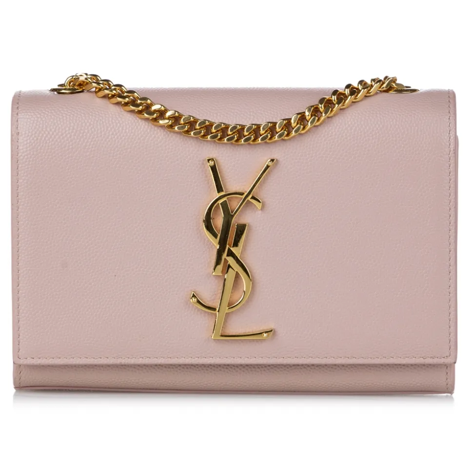 Yves Saint Laurent Vintage - Kate Leather Crossbody Bag - Pink - Leather Handbag - Luxury High Quality - Avvenice