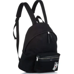 Yves Saint Laurent Vintage - Playing Cards City Canvas Backpack - Black - Leather Backpack - Luxury High Quality - Avvenice
