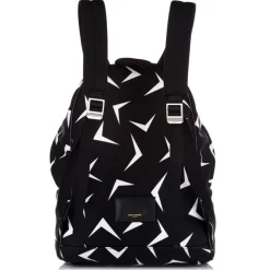 Yves Saint Laurent Vintage - Boomerang Printed Canvas Backpack - Black - Leather Backpack - Luxury High Quality - Avvenice