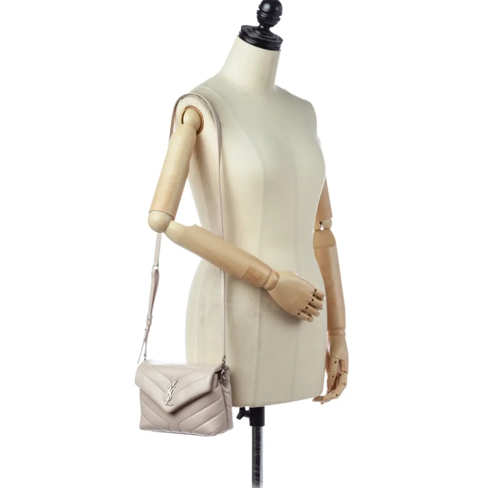 Yves Saint Laurent Vintage - LouLou Toy Leather Crossbody Bag - Light Pink - Leather Handbag - Luxury High Quality - Avvenice