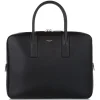 Yves Saint Laurent Vintage - Museum Leather Briefcase - Black - Leather Handbag - Luxury High Quality - Avvenice