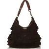 Yves Saint Laurent Vintage - Saint Tropez Suede Hobo Bag - Brown - Leather Handbag - Luxury High Quality - Avvenice