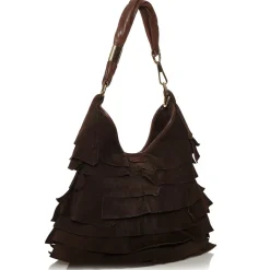 Yves Saint Laurent Vintage - Saint Tropez Suede Hobo Bag - Brown - Leather Handbag - Luxury High Quality - Avvenice