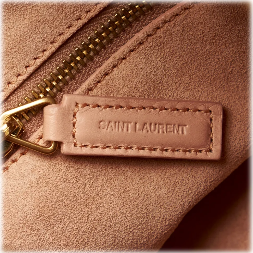 Yves Saint Laurent Vintage - Classic Baby Duffle Leather Satchel - Light Pink - Leather Handbag - Luxury High Quality - Avvenice