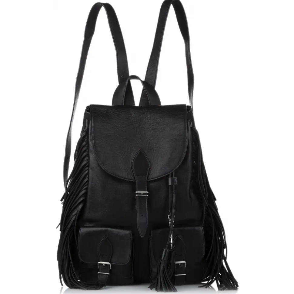 Yves Saint Laurent Vintage - Festival Leather Backpack - Black - Leather Backpack - Luxury High Quality - Avvenice